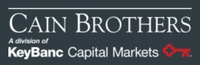 Cain Brothers, a division of KeyBanc Capital Markets